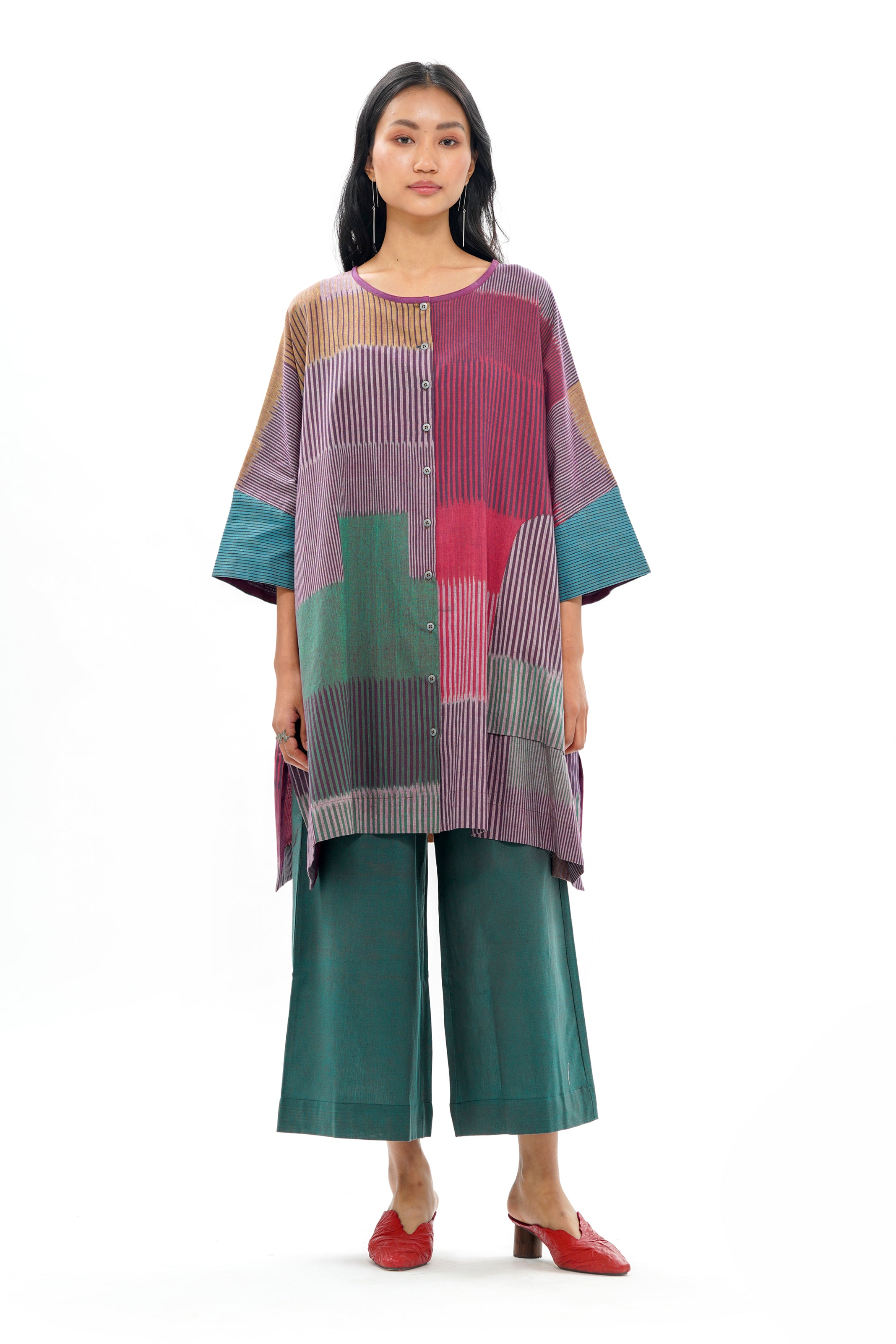 FUJI BOXY TUNIC CO-ORD