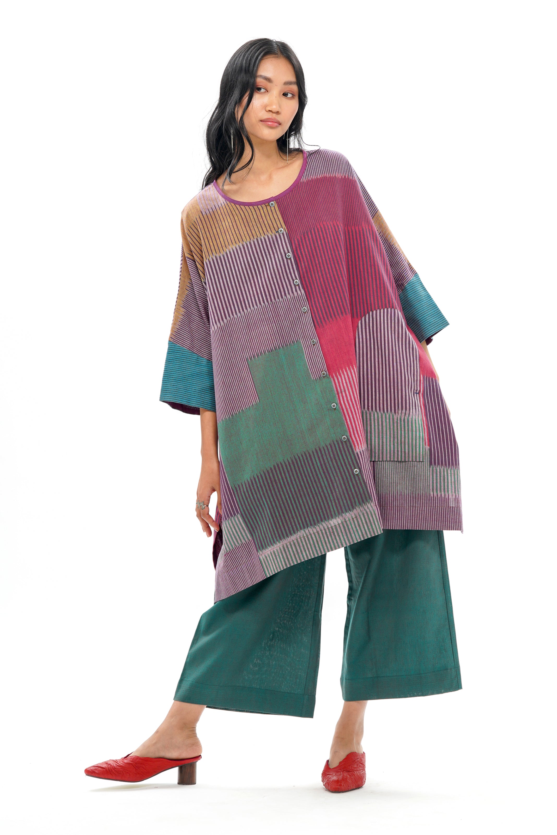 FUJI BOXY TUNIC CO-ORD