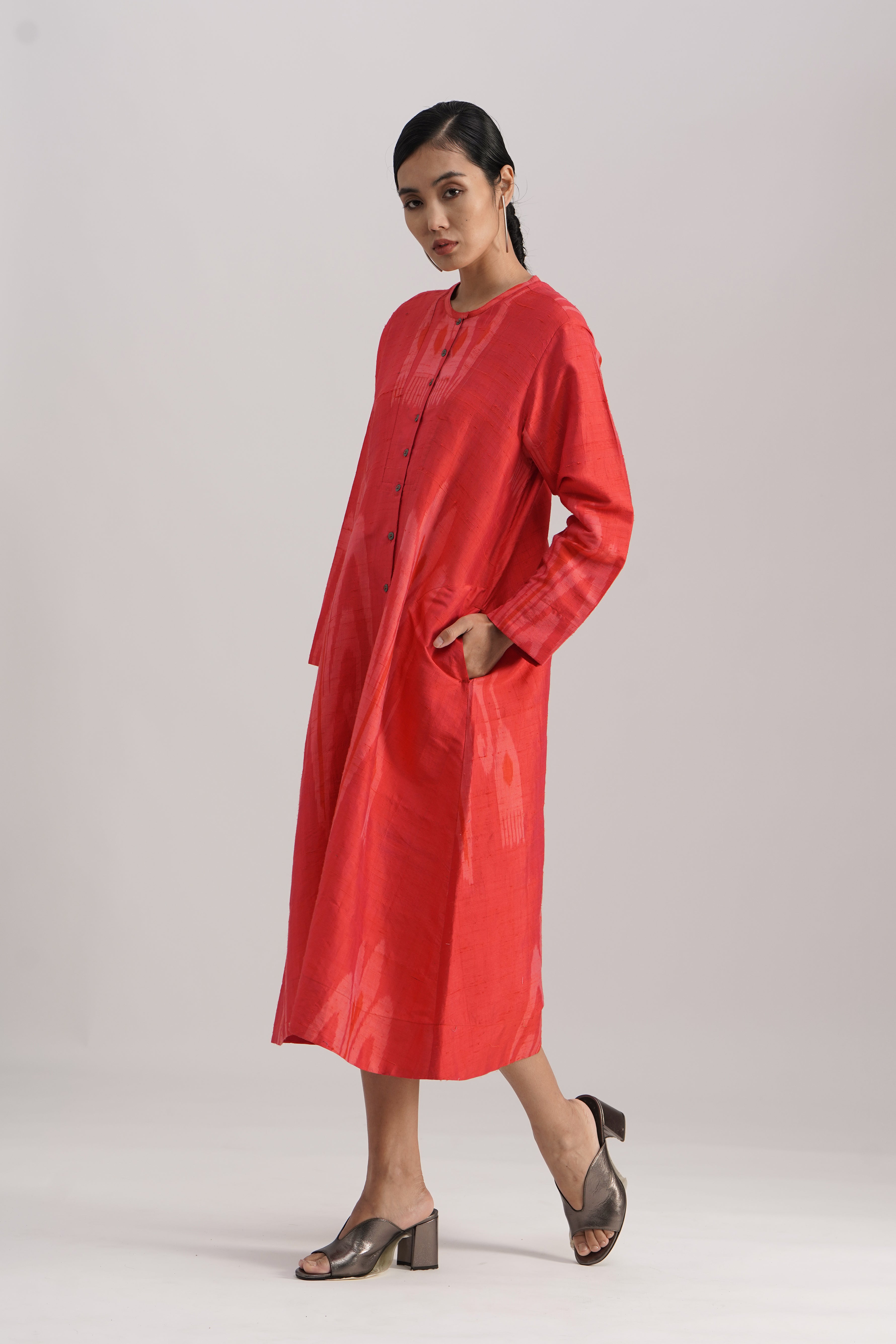 GLORY YOKE DRESS