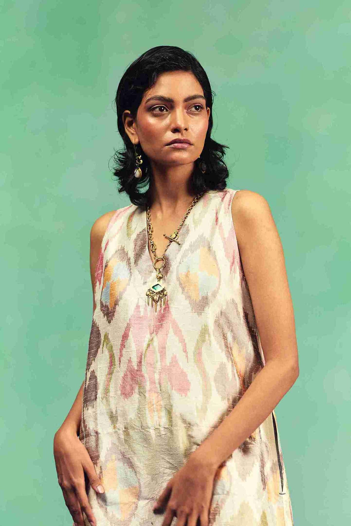SURREAL SLEVELESS DRESS