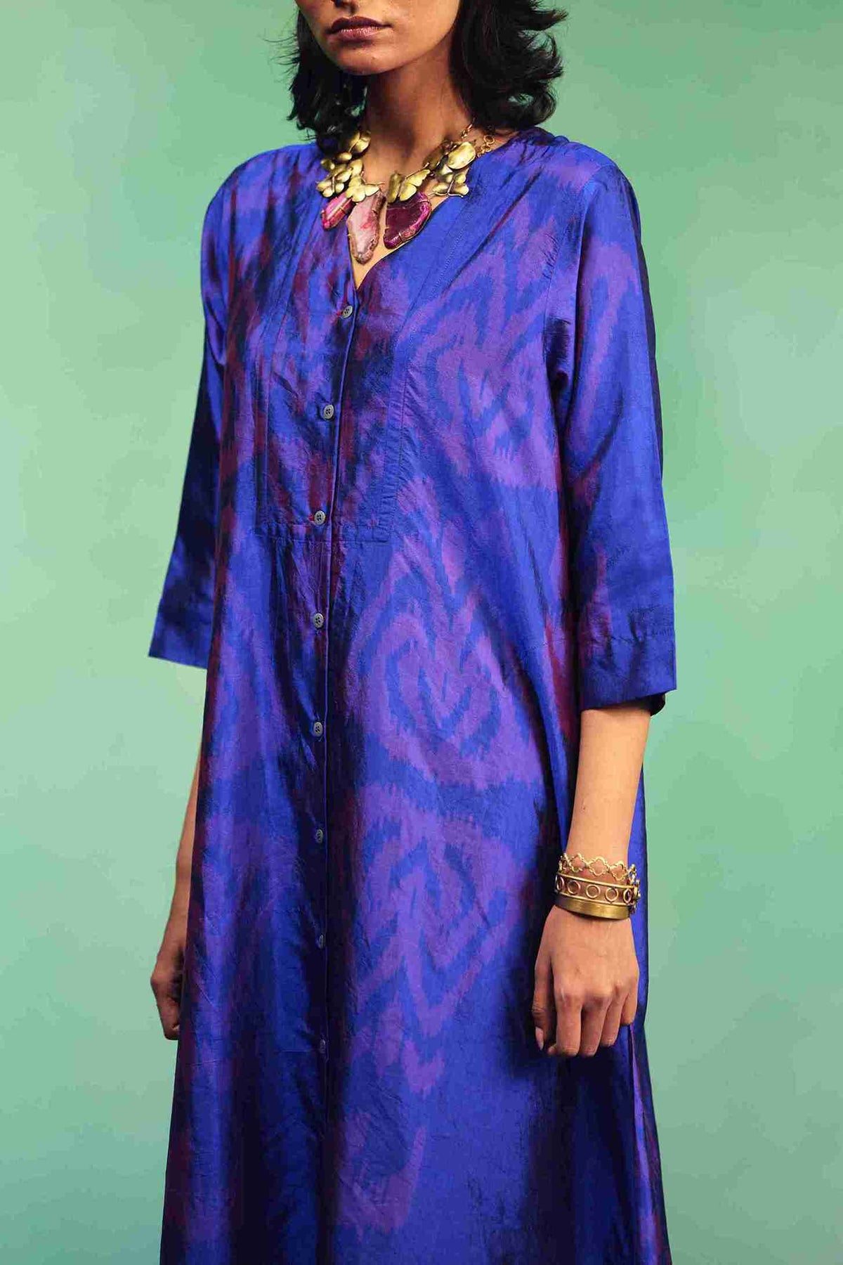 ACCORD YOKE DRESS