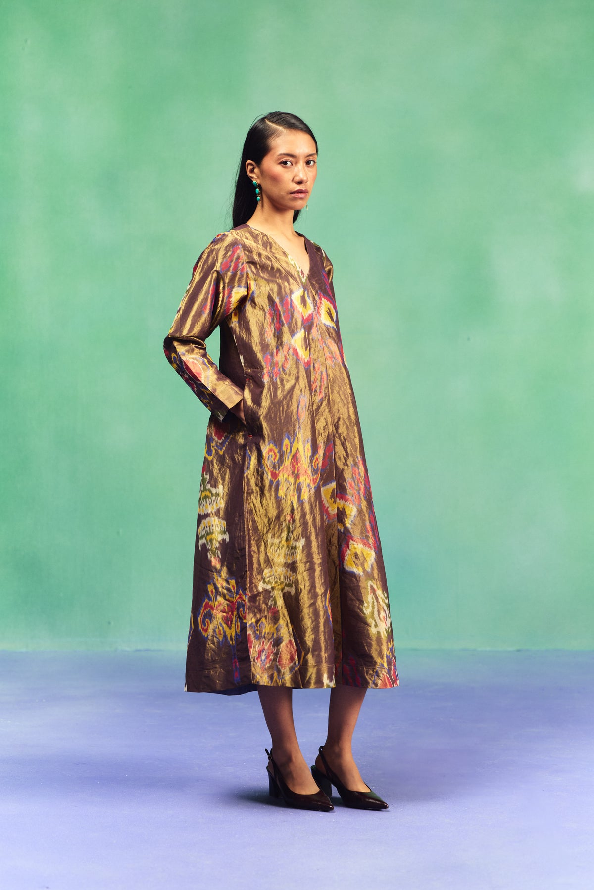 AUM BIAS DRESS