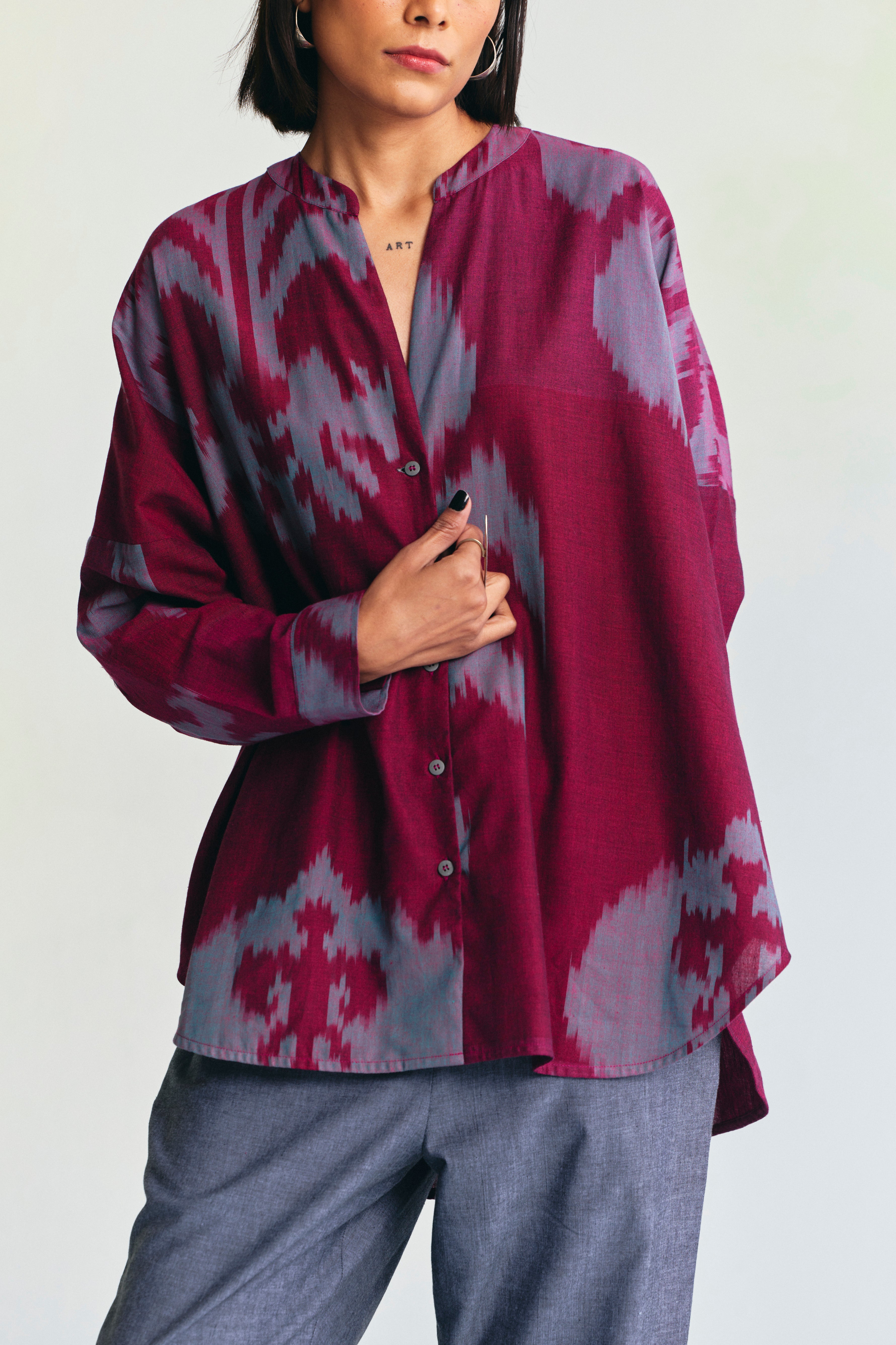 TYRIAN RELAXED SHIRT