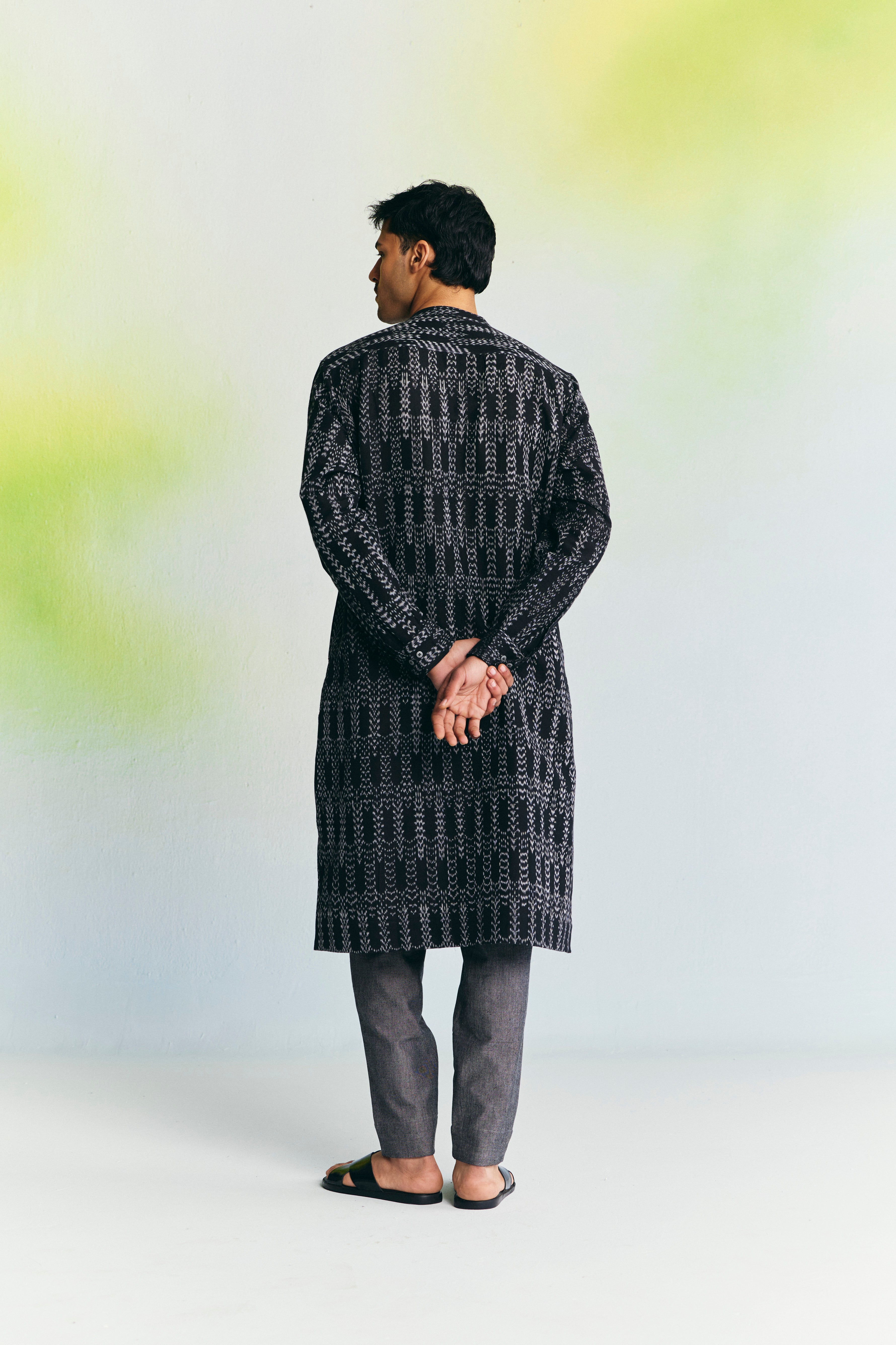 BARK LINEN  KURTA