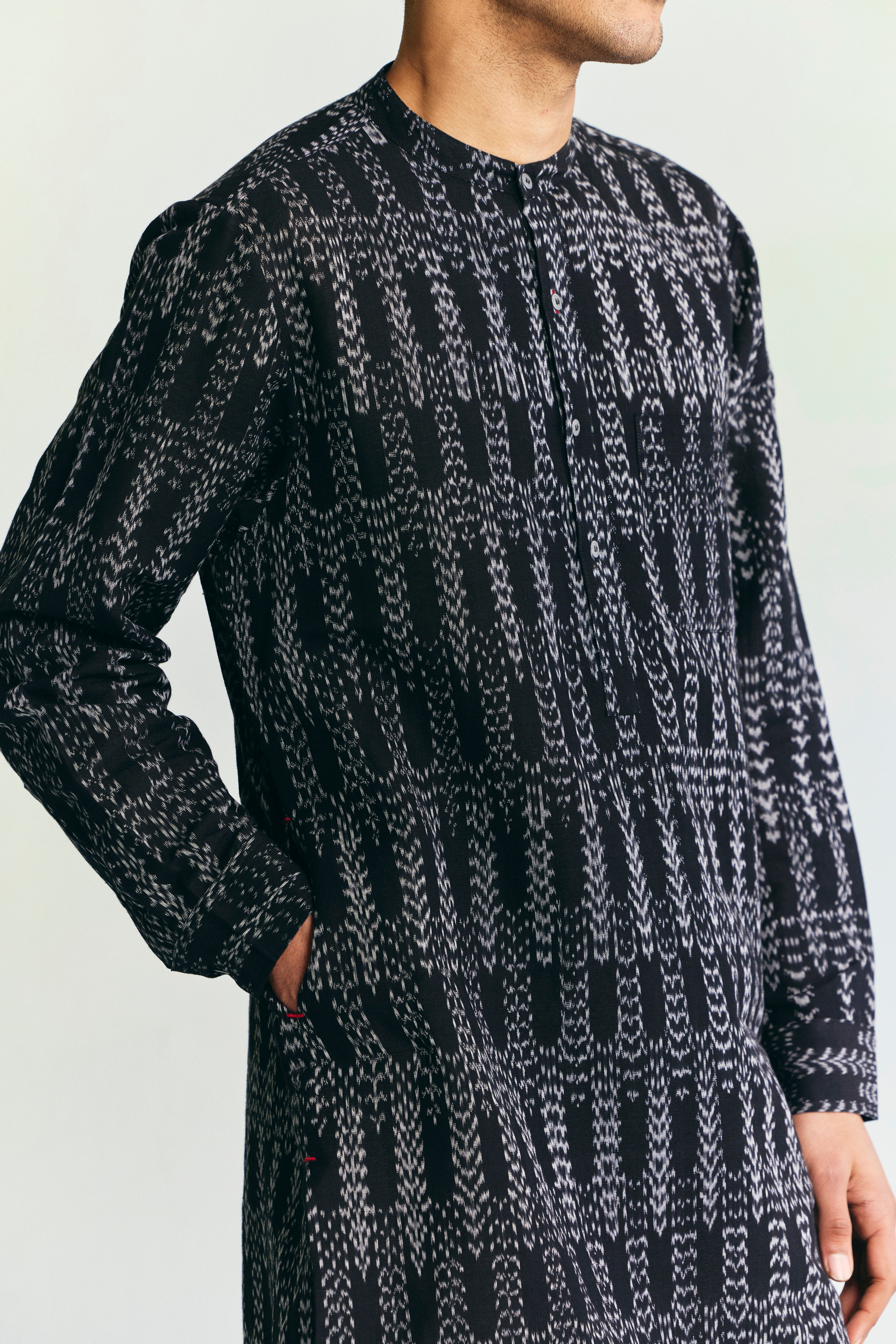 BARK LINEN  KURTA