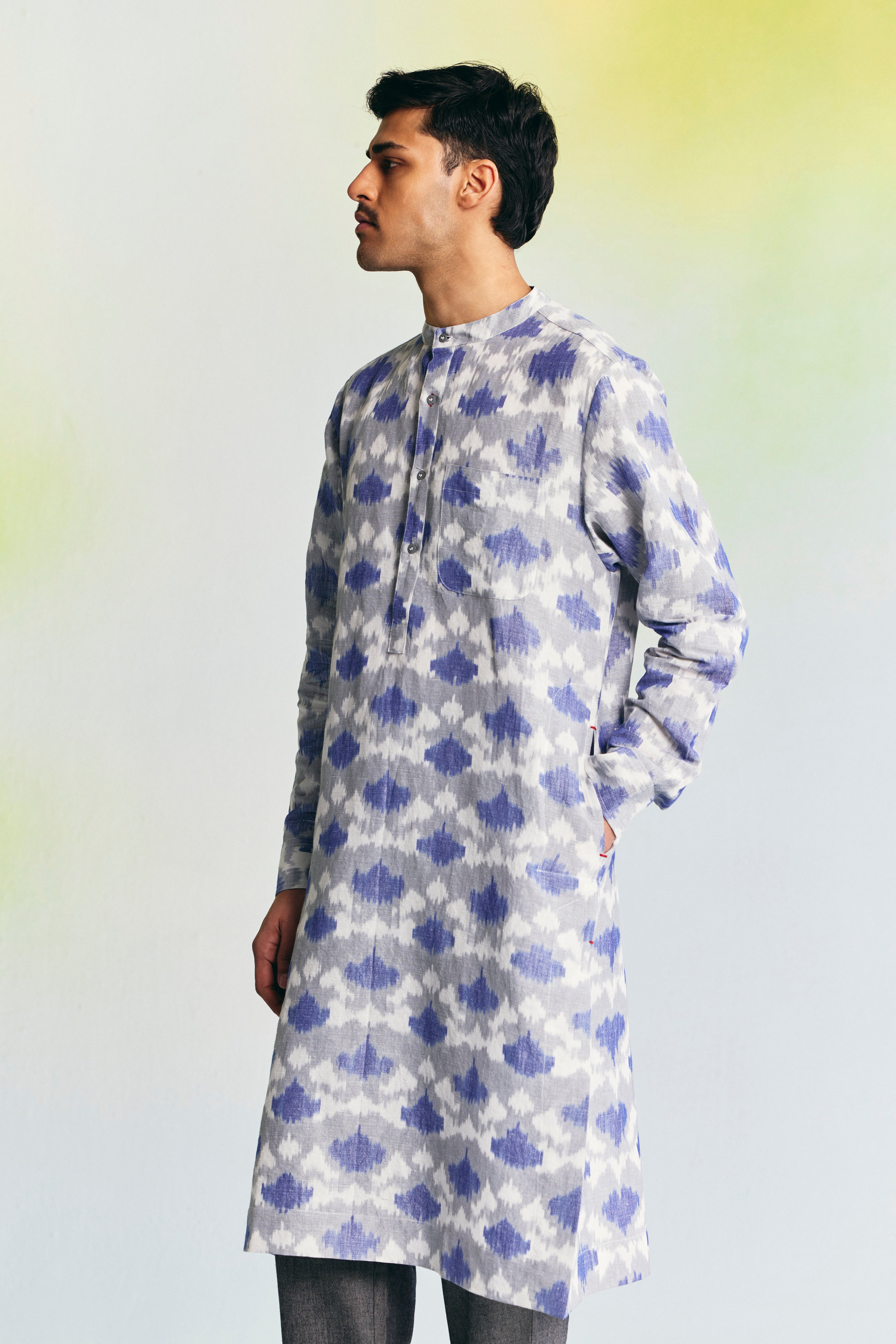 DRIFT LINEN KURTA