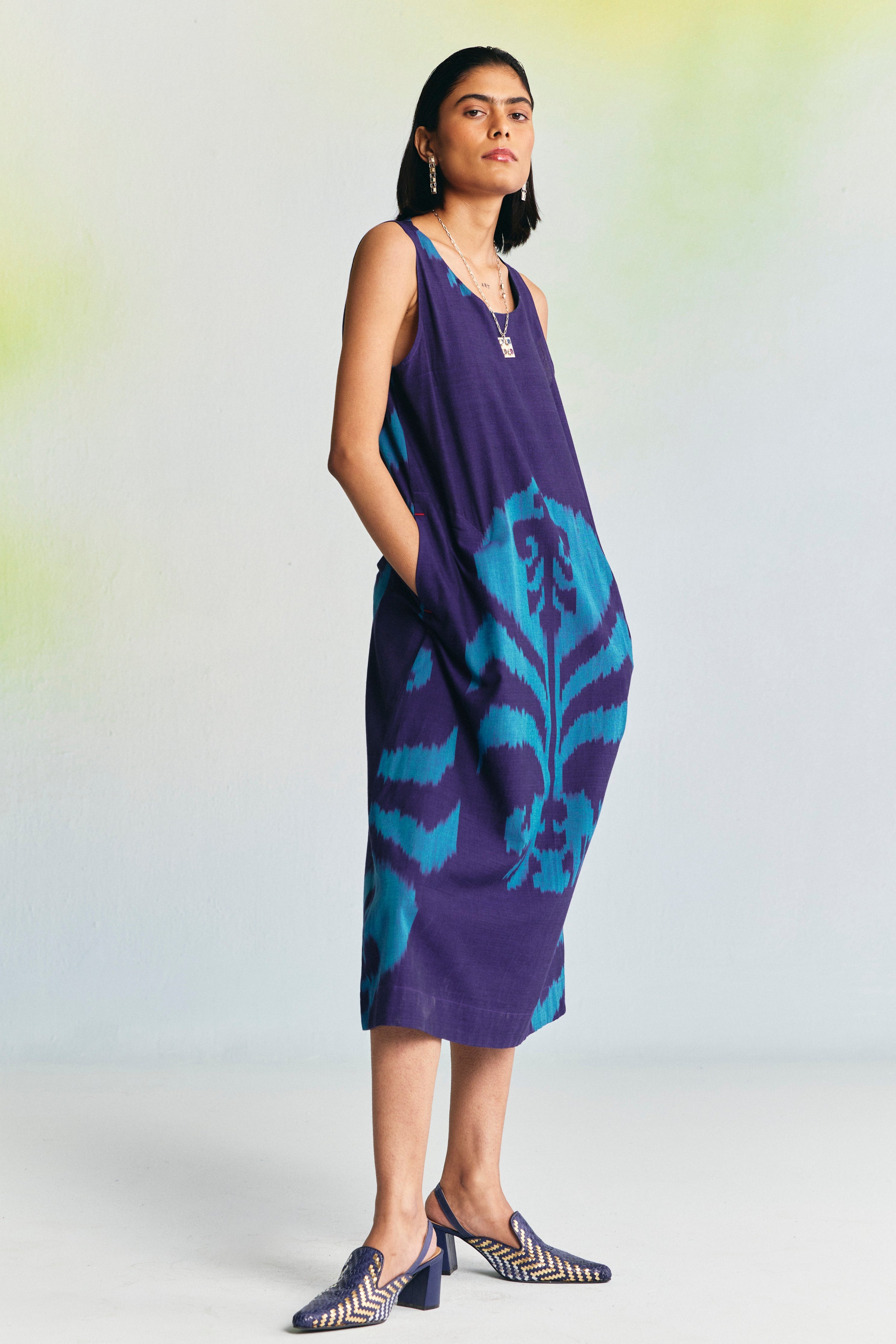 SMALT SLEVELESS DRESS