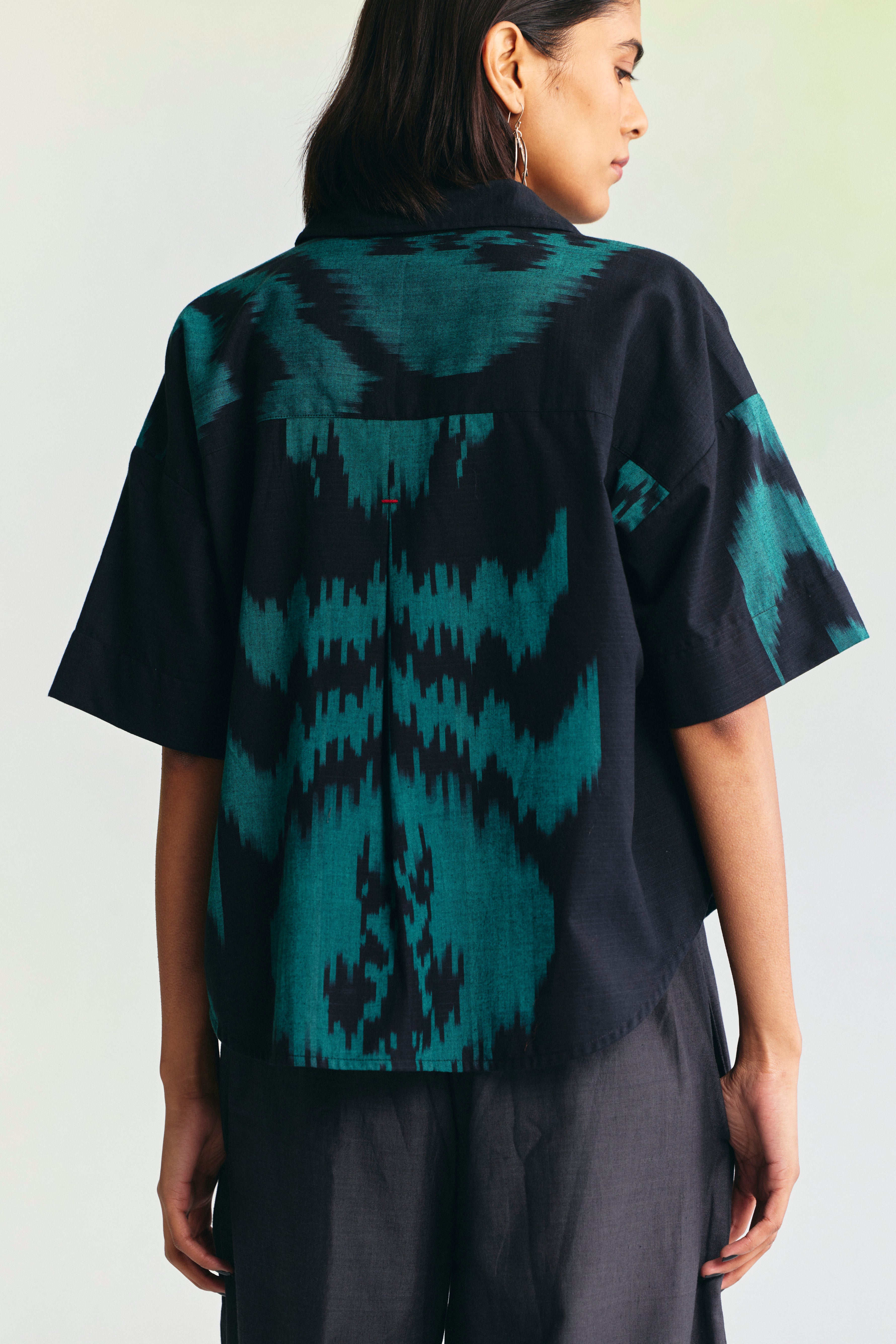 SOOT CROP SHIRT CO-ORD