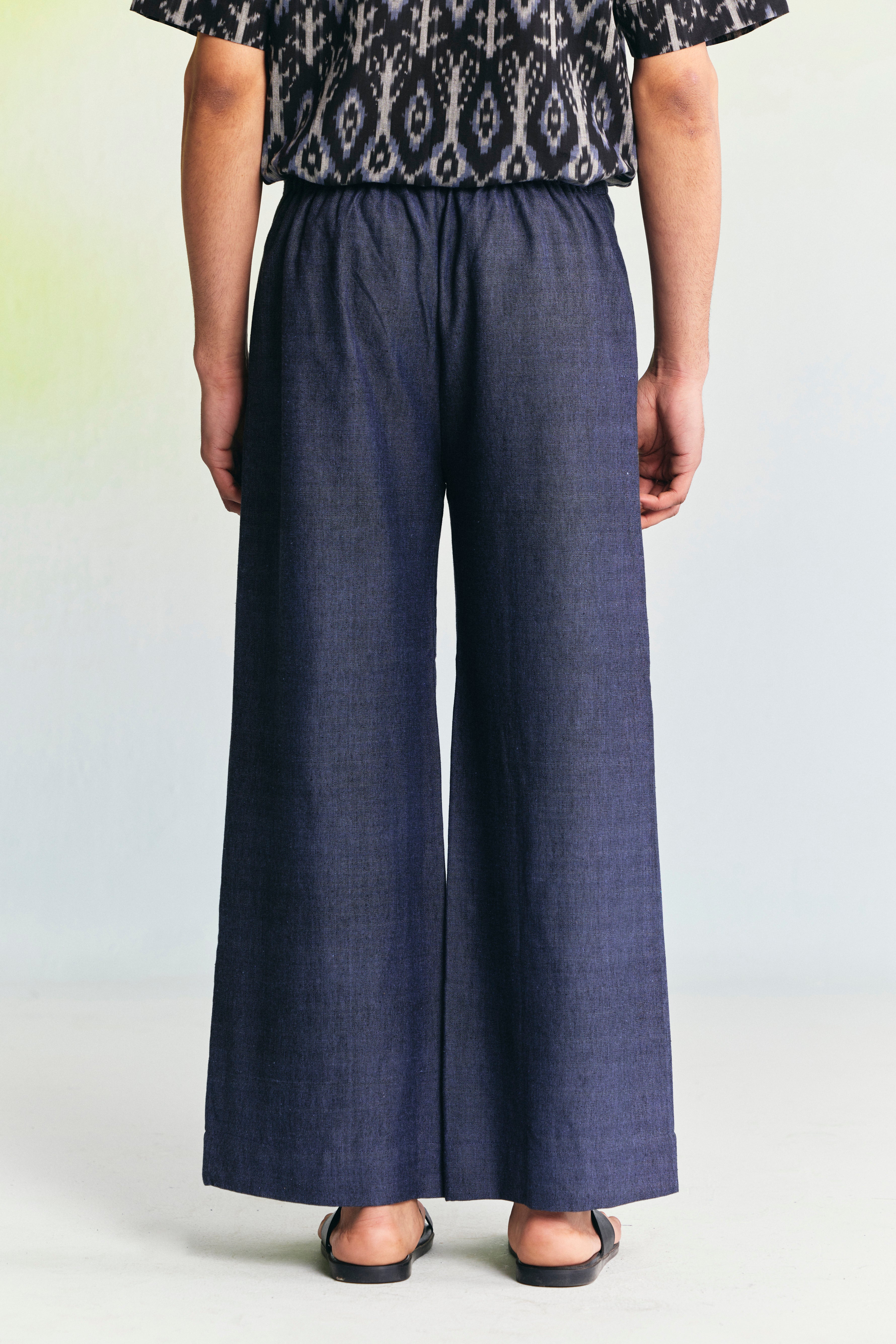 INK WIDE-LEG TROUSER