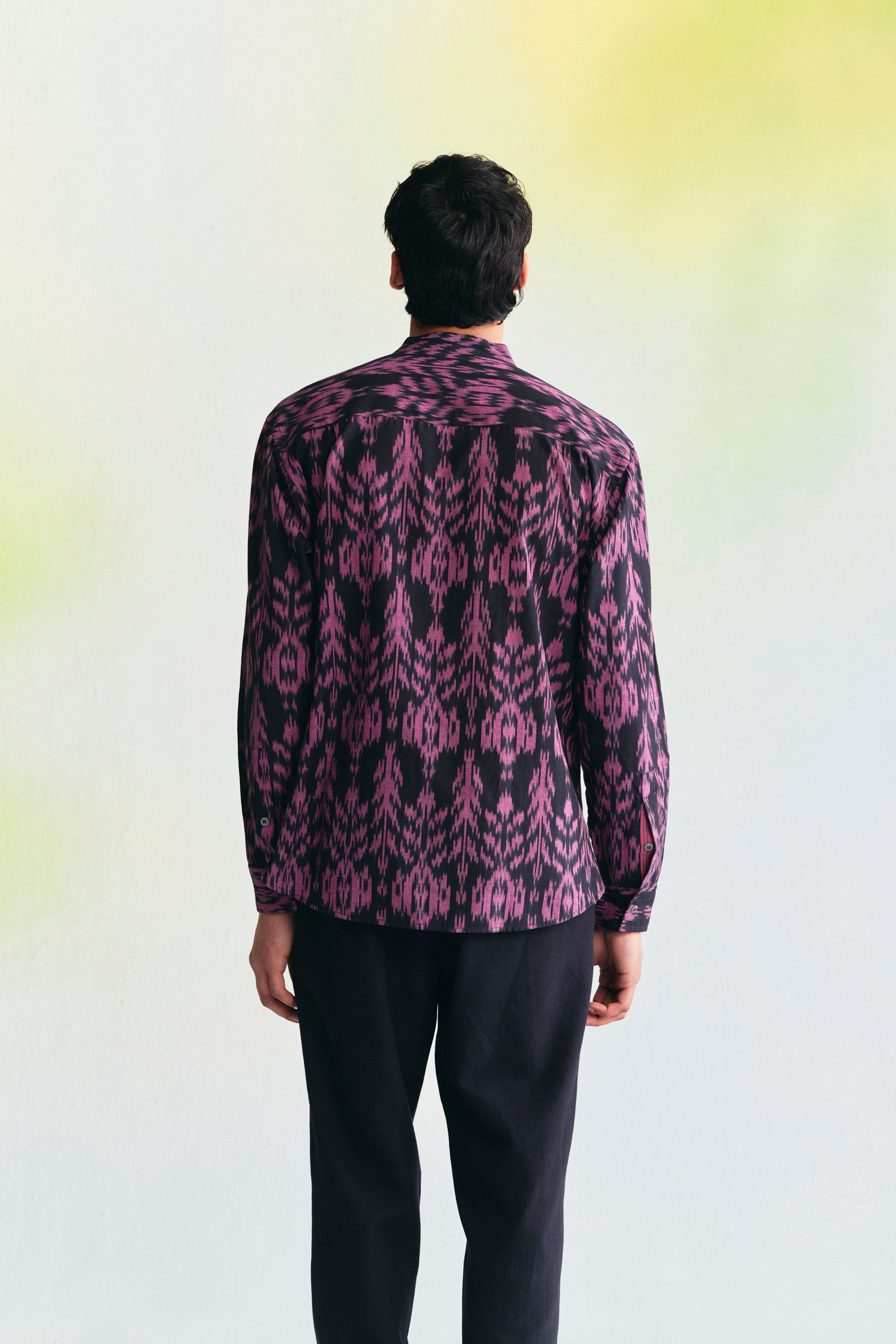 NOMAD BAND COLLAR SHIRT