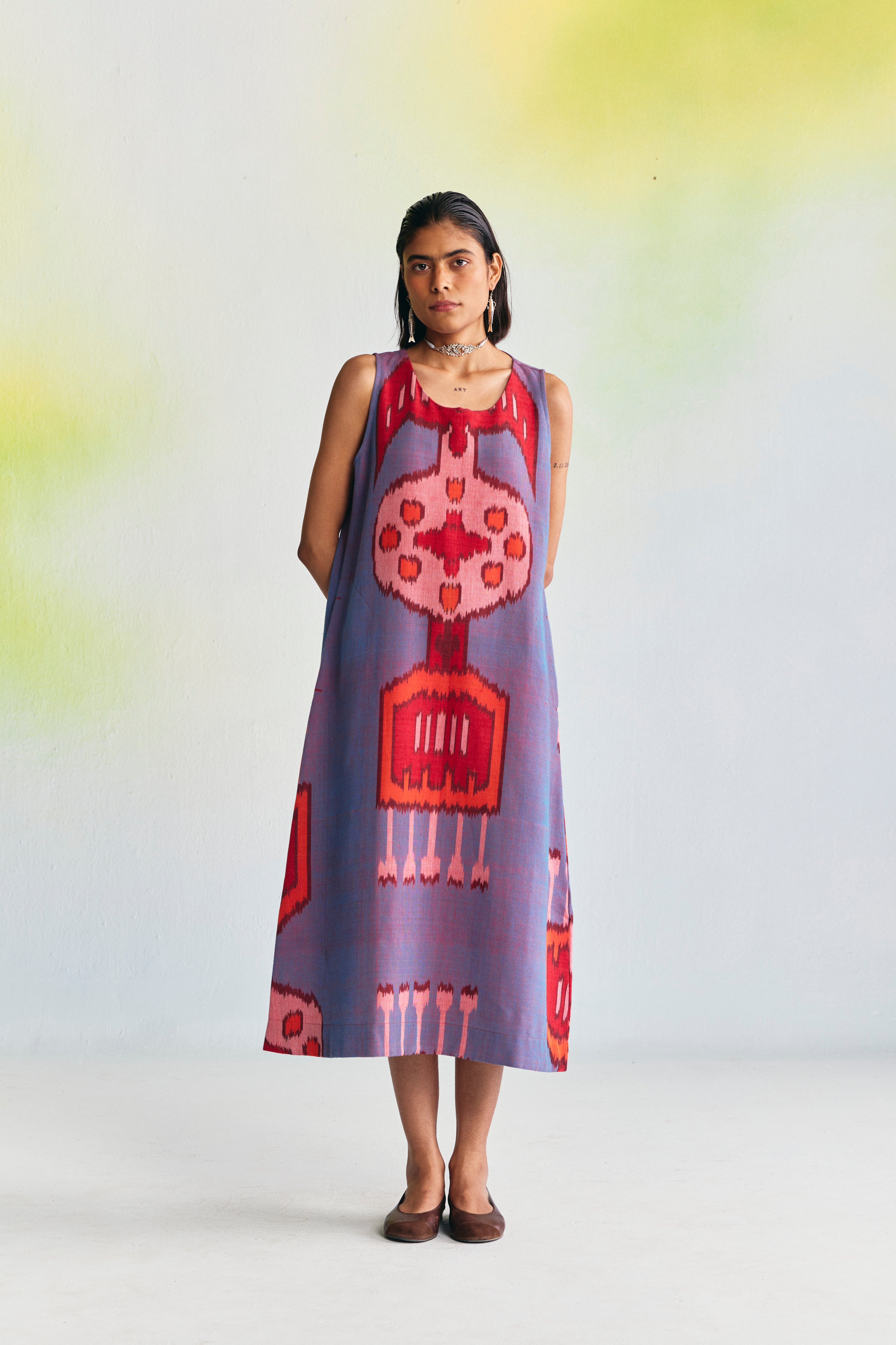 JAGUAR SLEVELESS DRESS