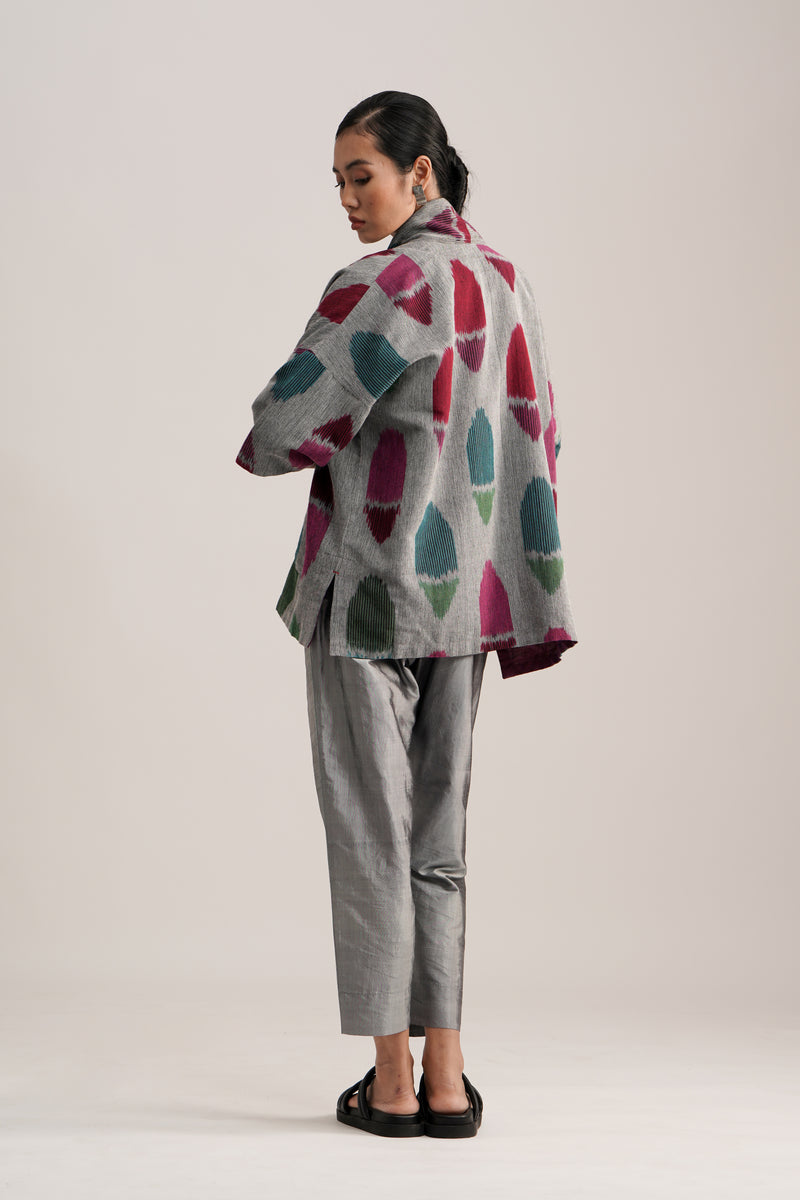 KAYAK WOOL KIMONO