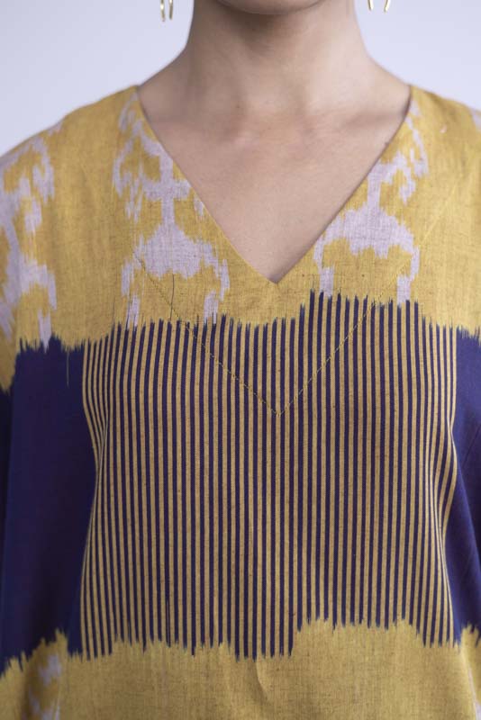 Mandarin Boxy Kurta