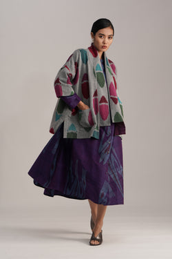 KAYAK WOOL KIMONO