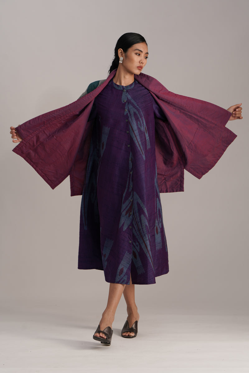 KAYAK WOOL KIMONO