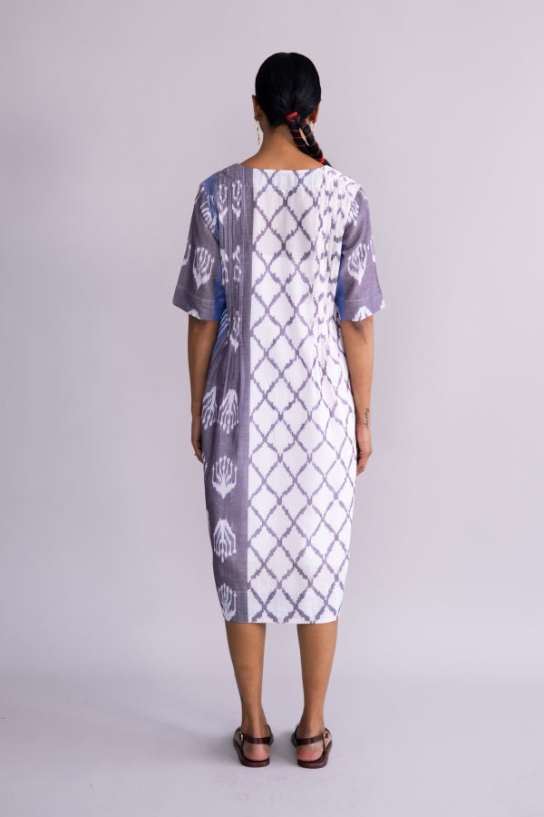 Cobblestone Pleated Dress