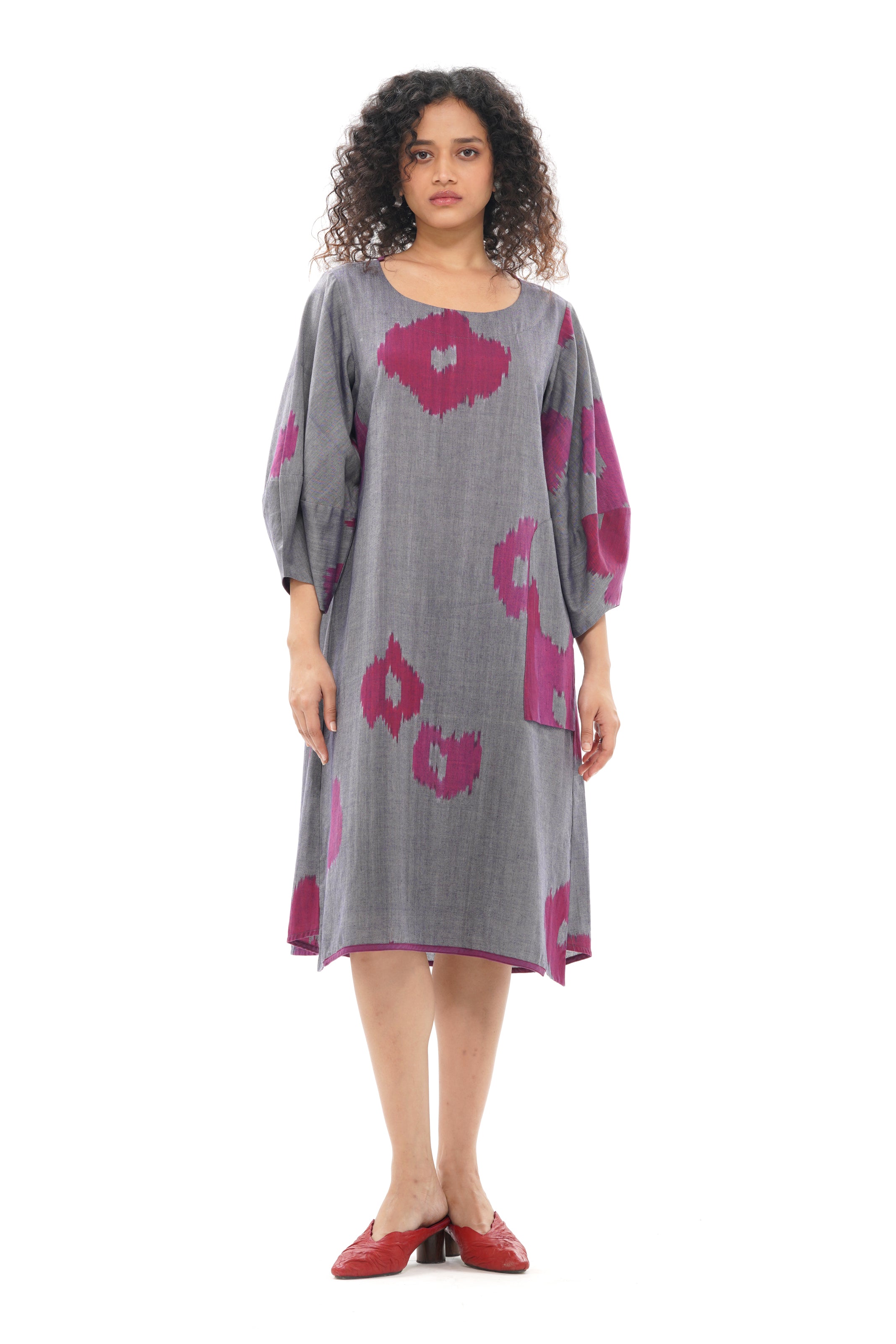 UME LANTERN SLEEVE DRESS