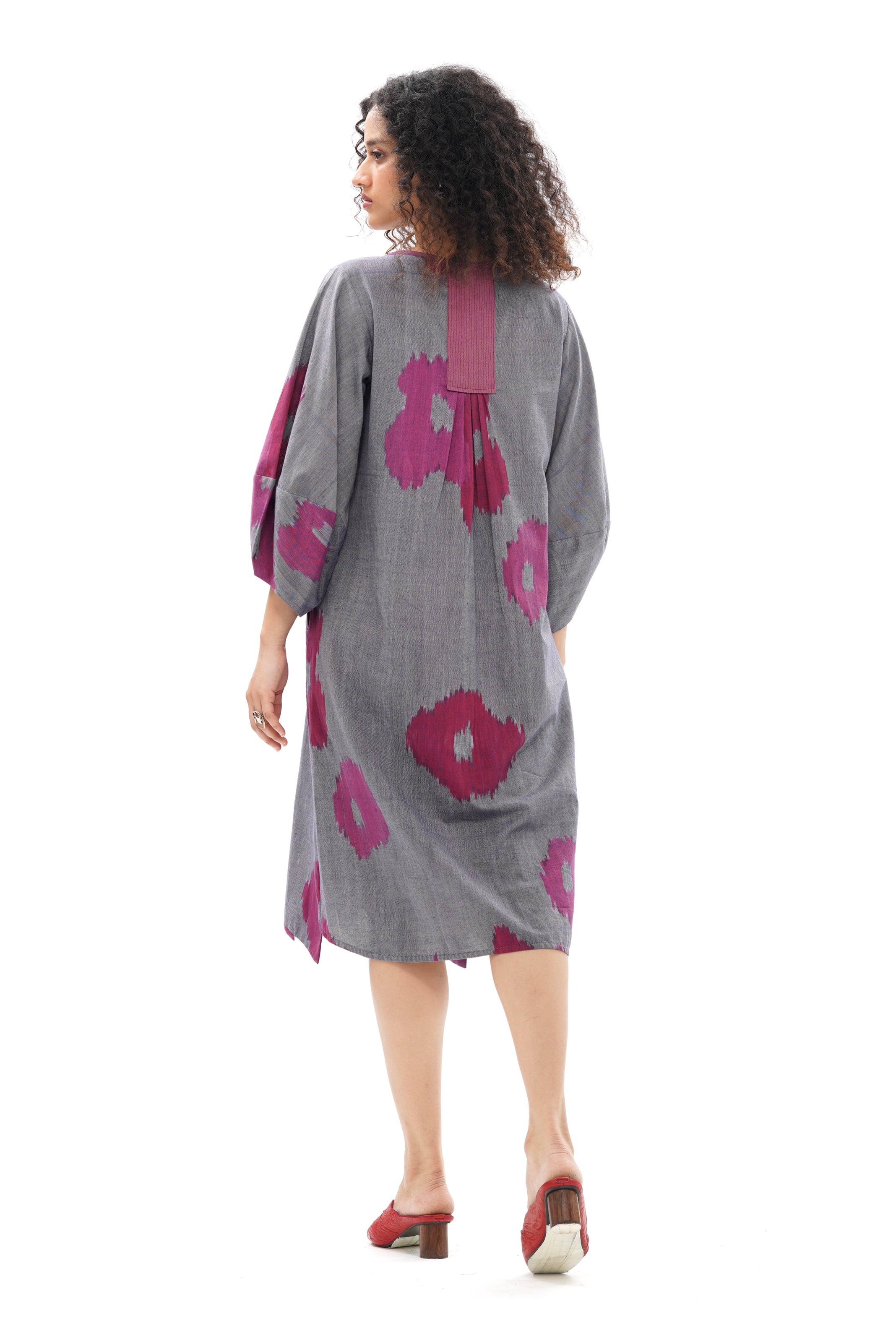 UME LANTERN SLEEVE DRESS