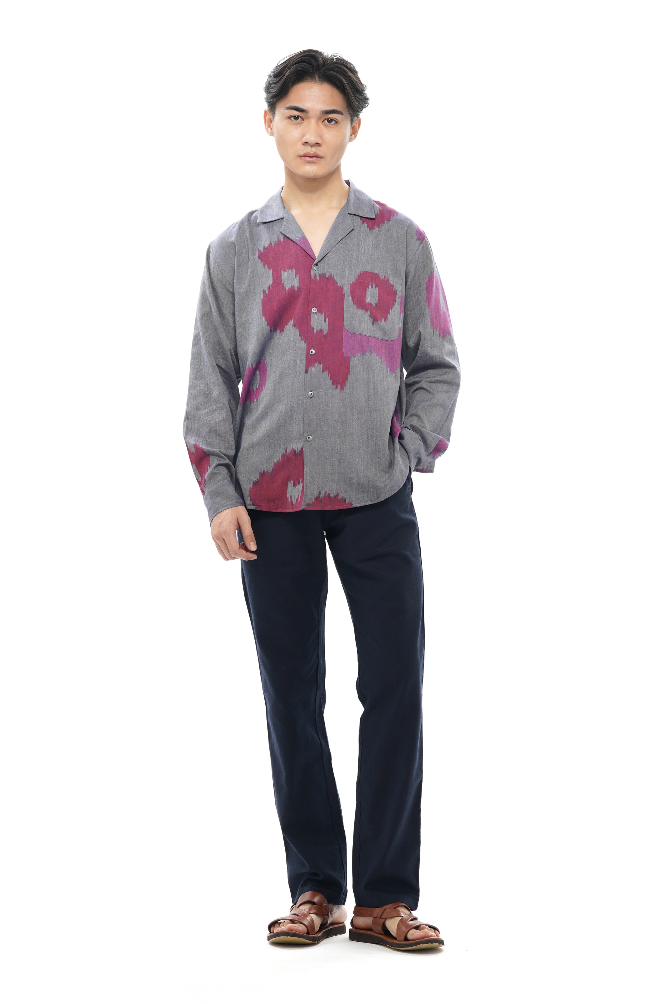 UME MENS RESORT FULL SHIRT