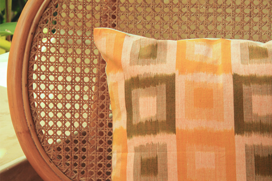 TANGERINE CUSHION COVER