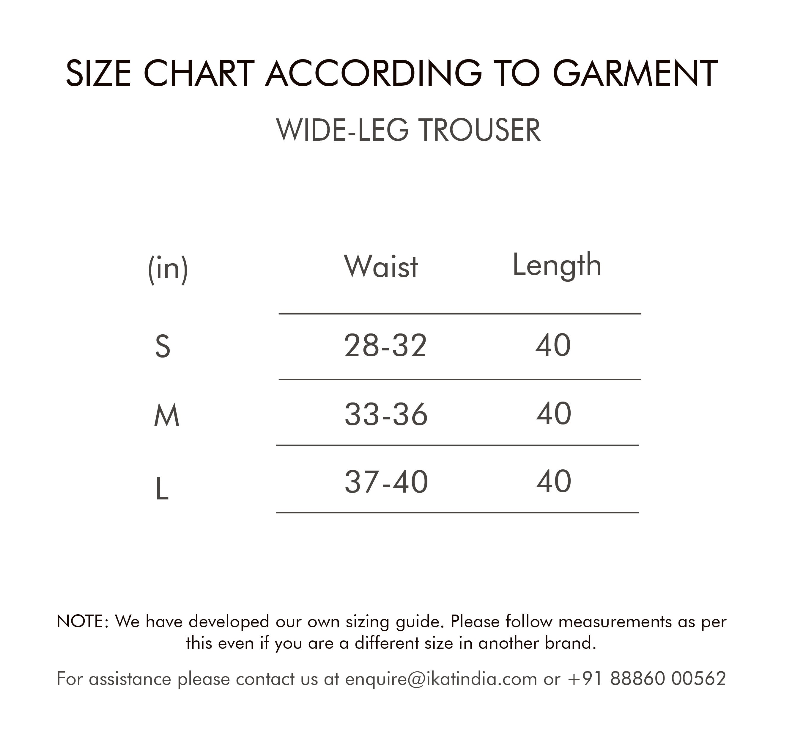 COFFEE WIDELEG TROUSER