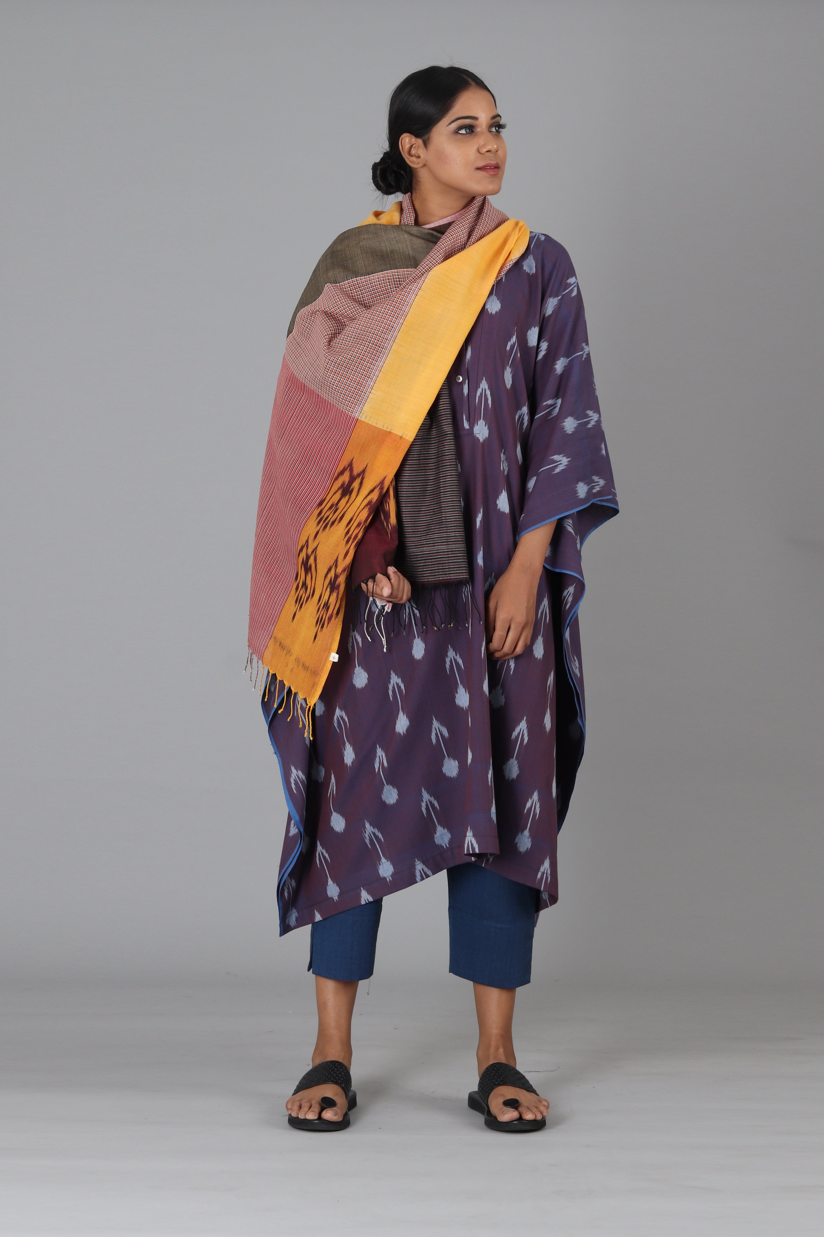 Brown Bud Kaftan