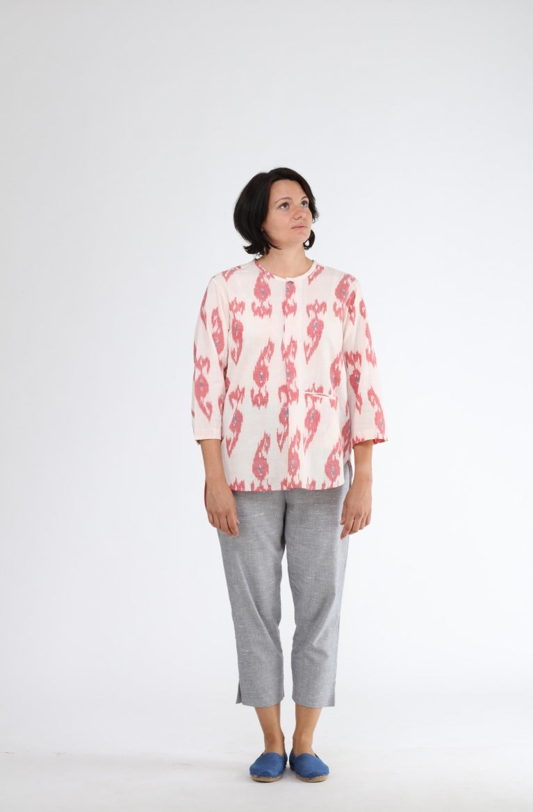 Paisley Peasant Shirt