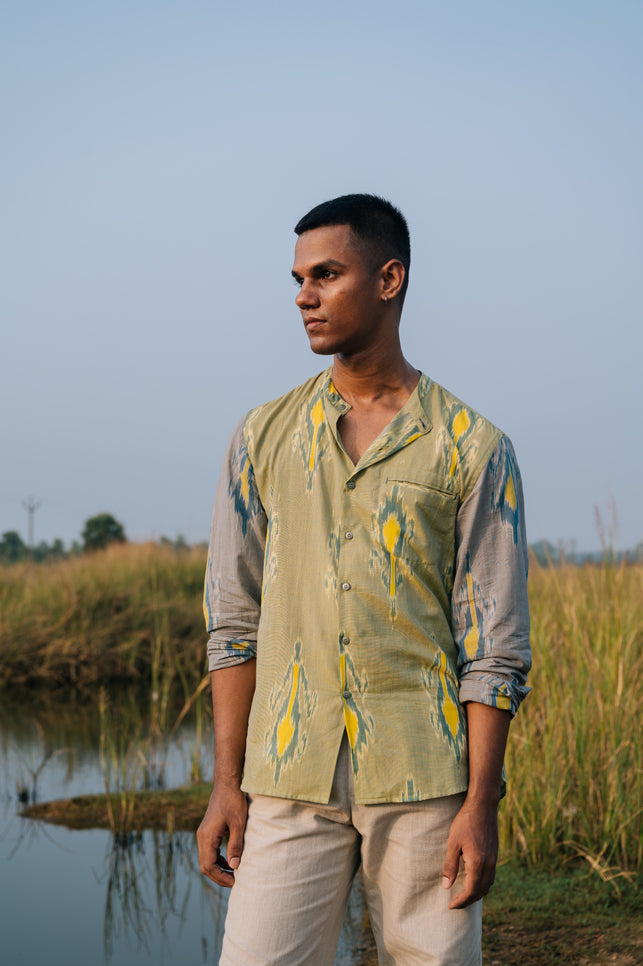 Bay Leaf Button Shirt