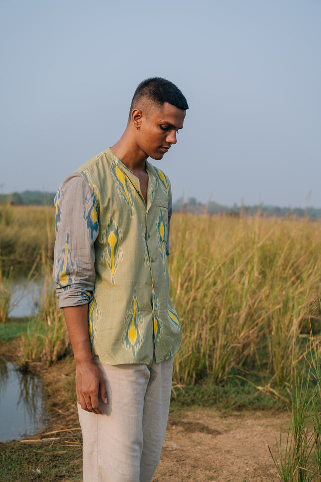 Bay Leaf Button Shirt