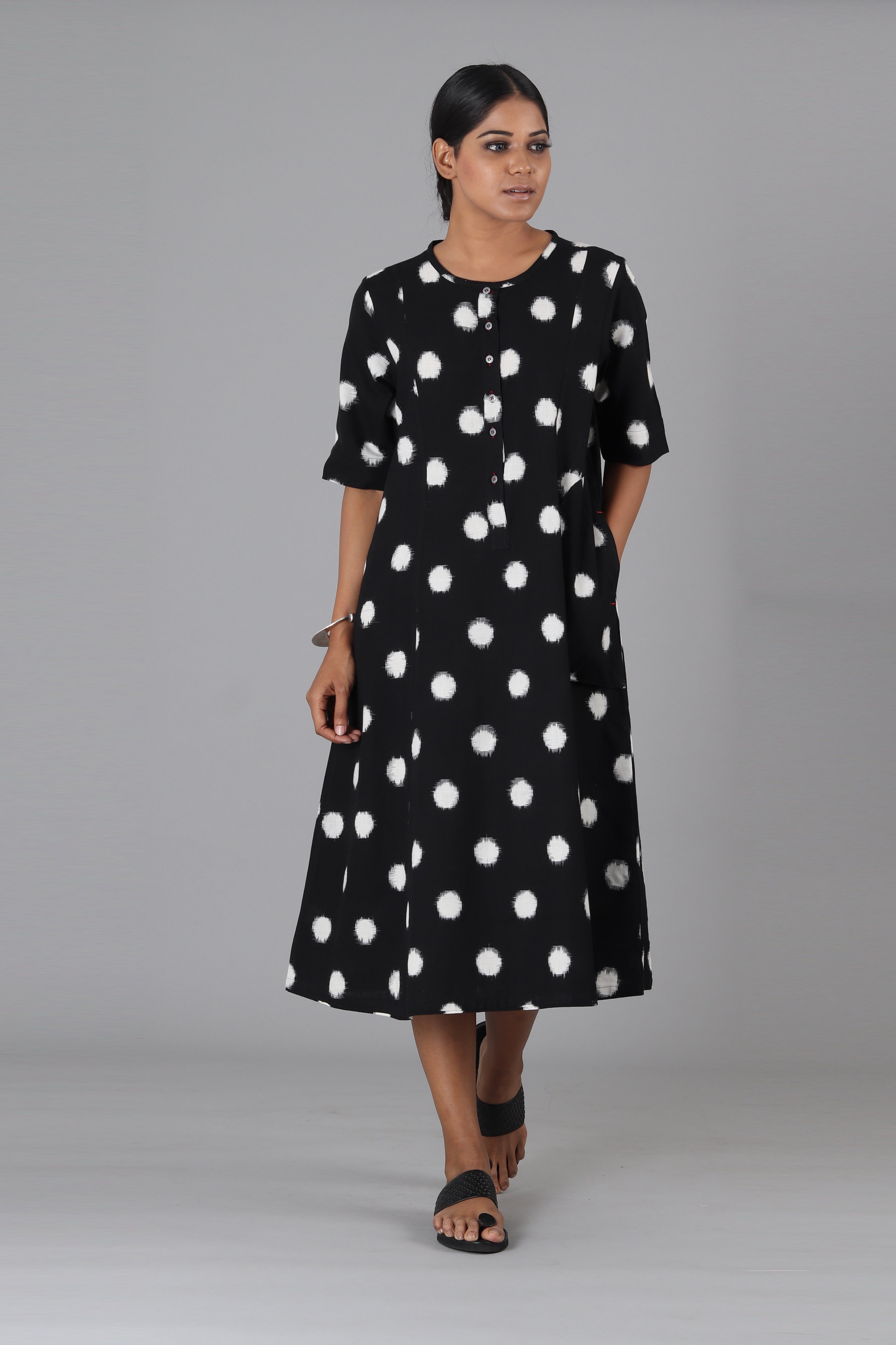 Small Black Polka Dress