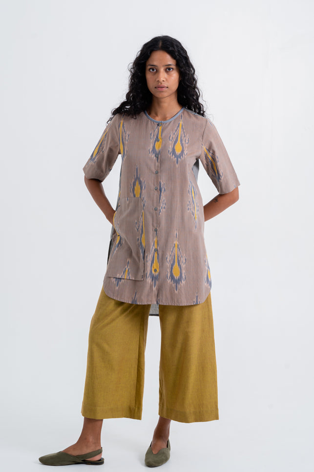 Dry Ginger Button Tunic