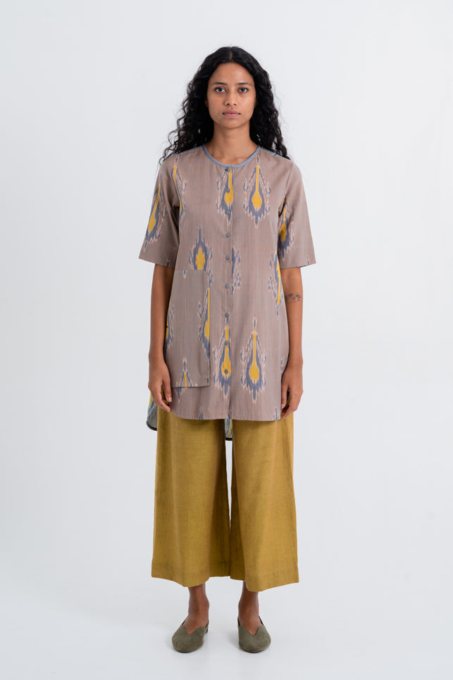 Dry Ginger Button Tunic