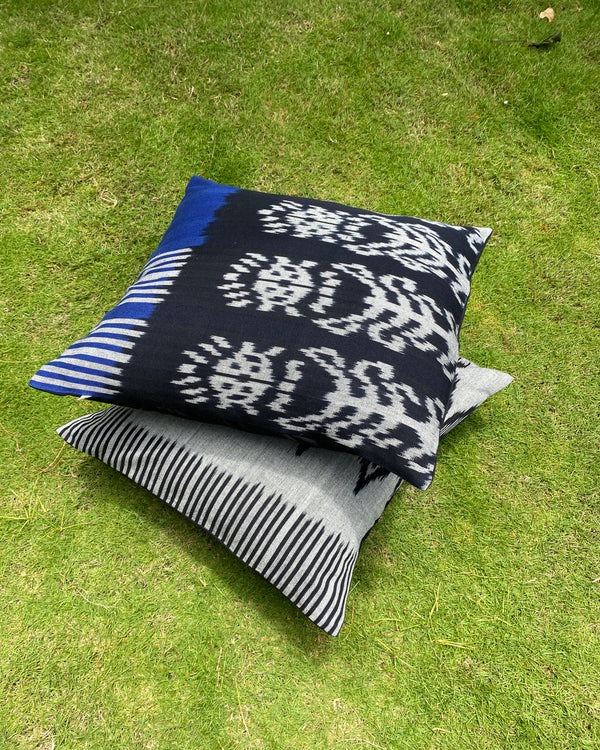 Black Iris Cushion Cover