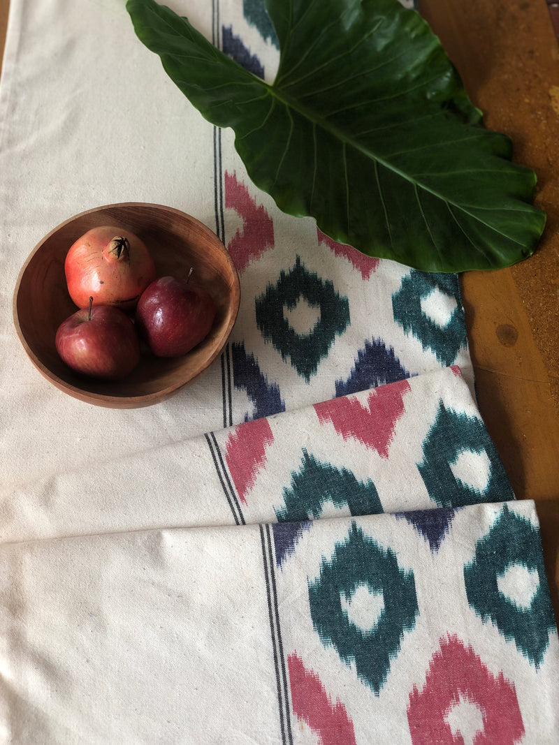 Multi color Drop Table Runner