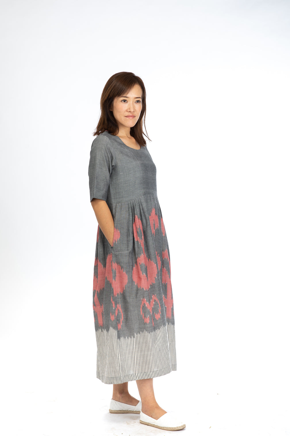 Grey Dahlia Maxi Dress