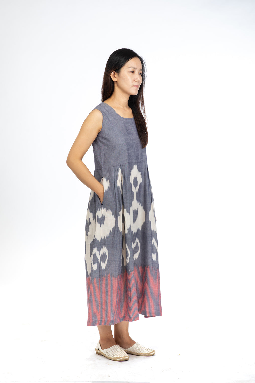 Blue Dahlia Sleeveless Maxi Dress