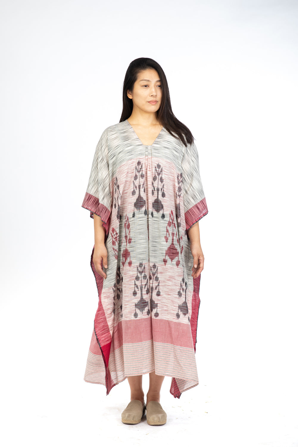 Space Dye Flower Kaftan