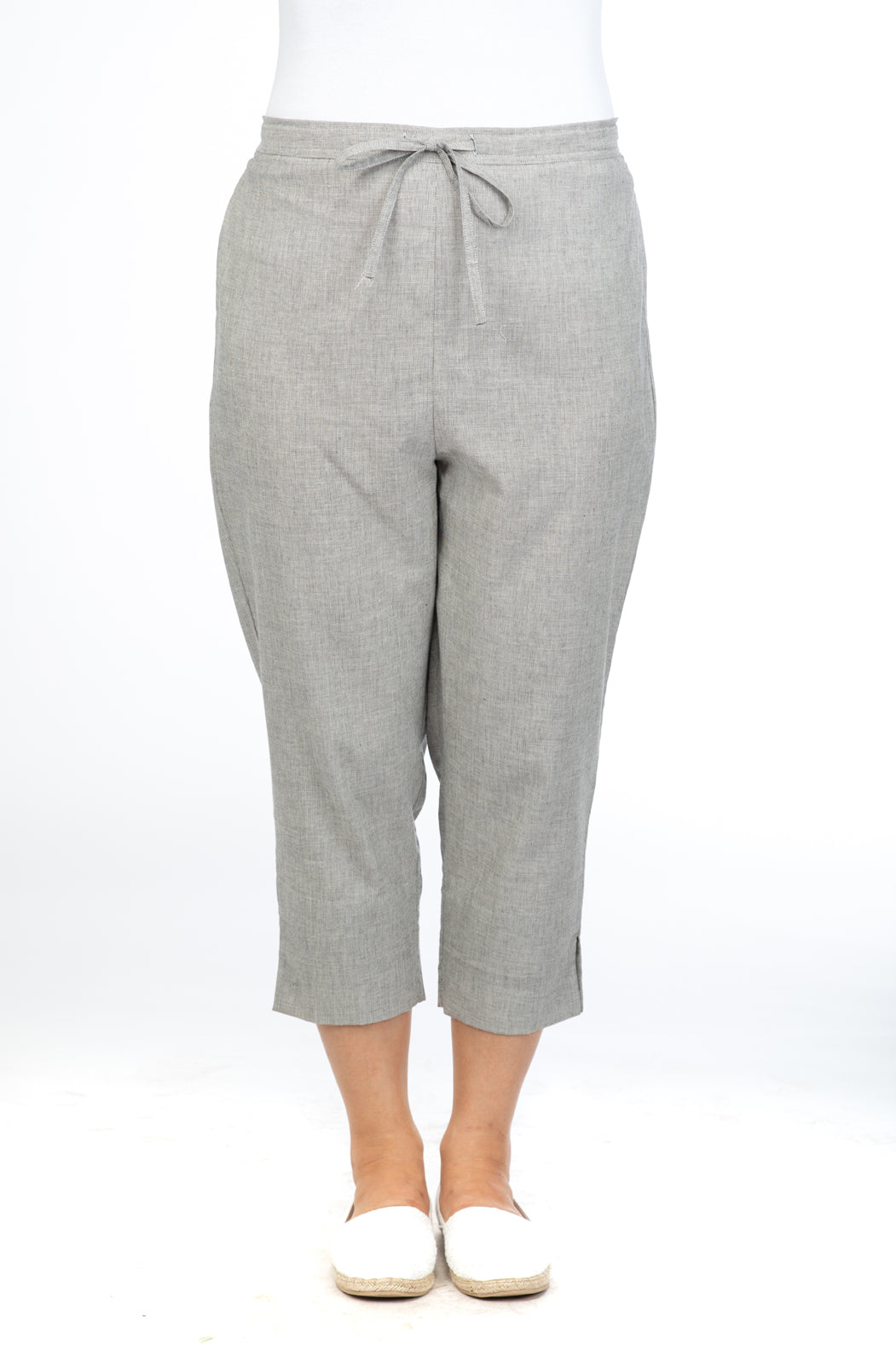 Grey Kismis Capri Trousers