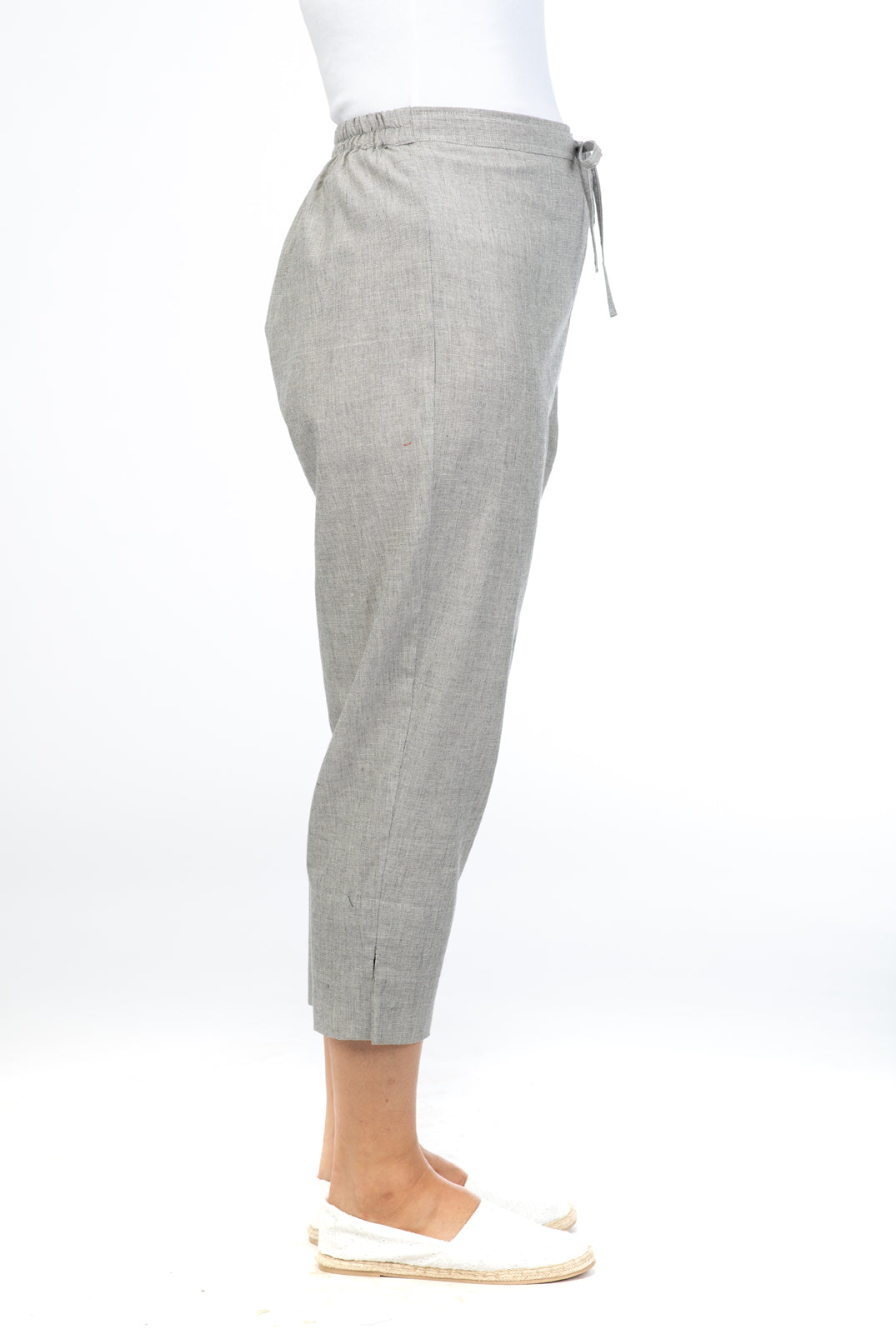 Grey Kismis Capri Trousers