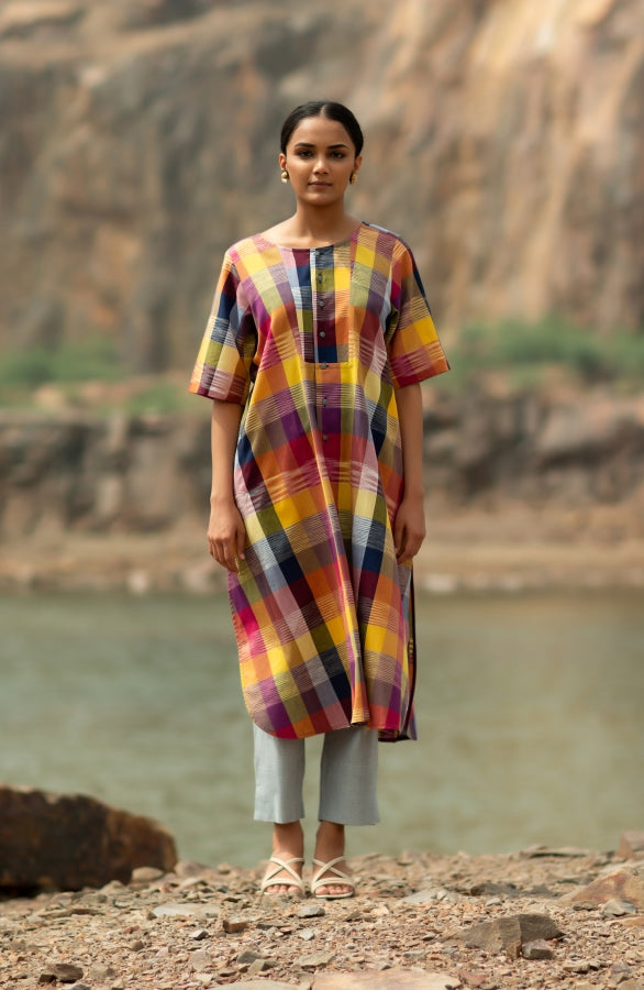 Agate Yoke Dress