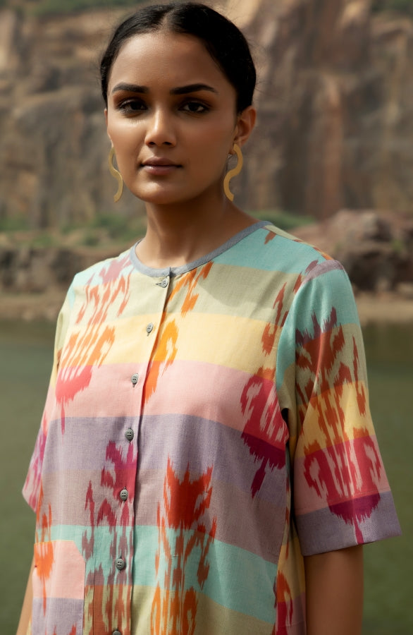 Calcite Button Tunic