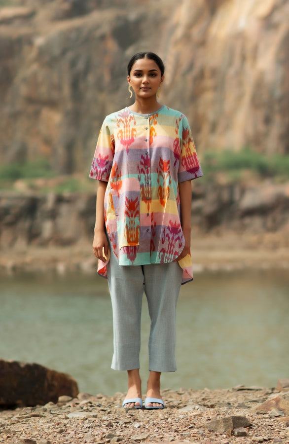 Calcite Button Tunic