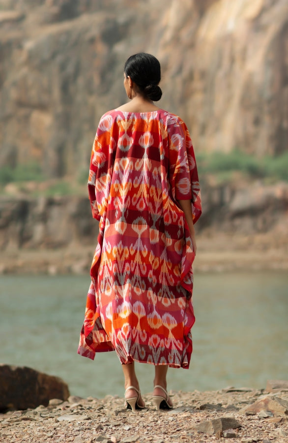 Cinnabar Long Kaftan