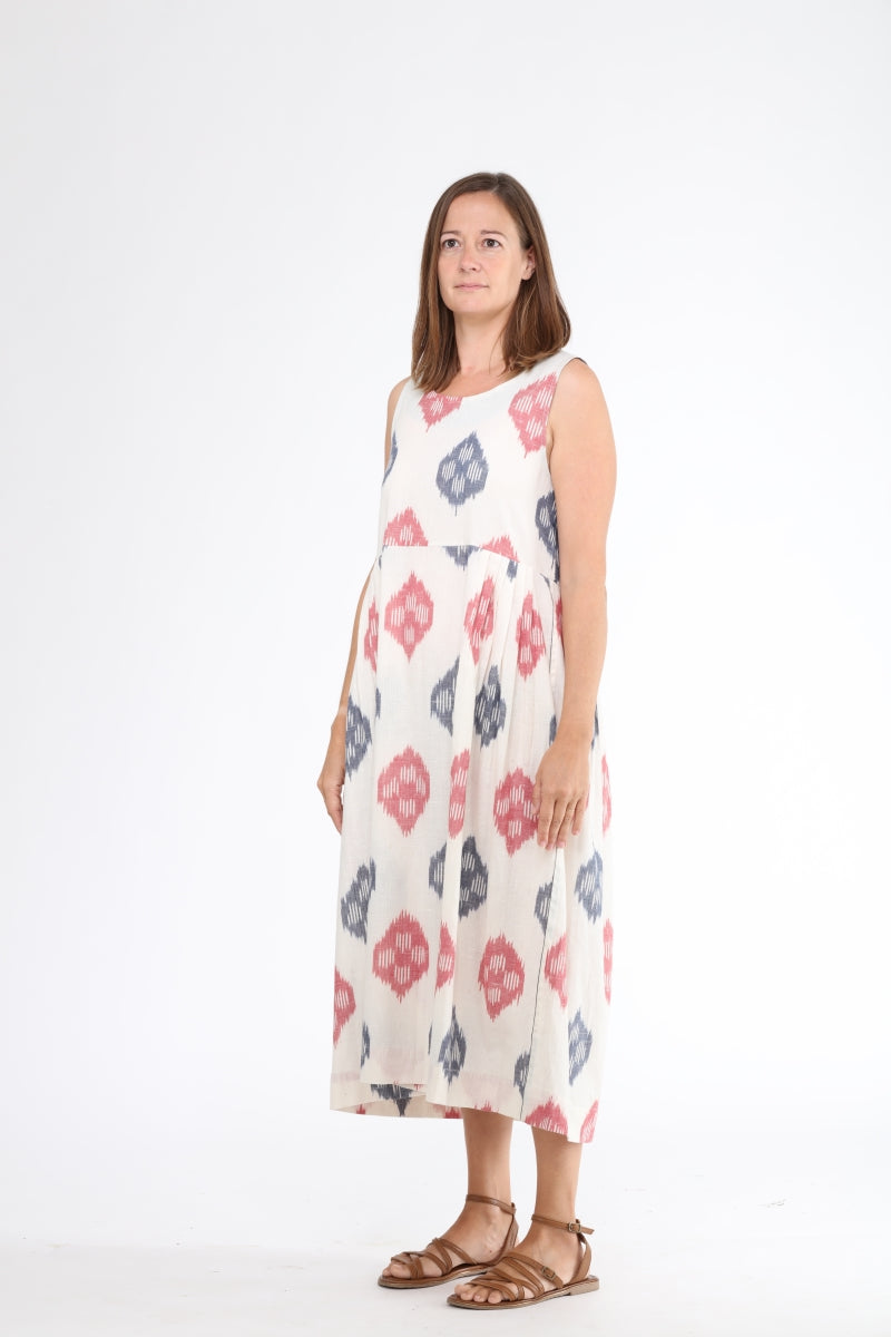 Lotus Stem Sleeveless Dress