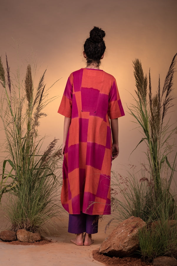 Paddock Yoke Kurta