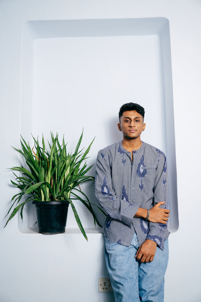 Pewter Button Shirt