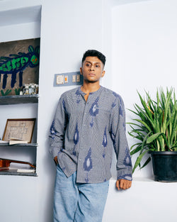 Pewter Button Shirt