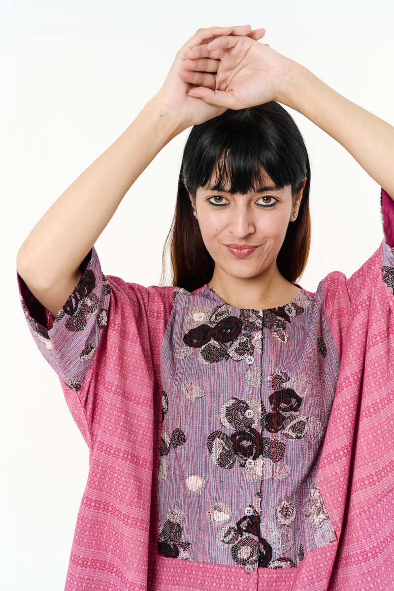 Pink Mirage Boxy Tunic