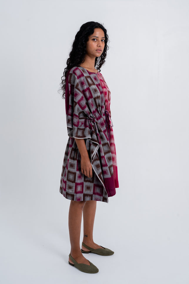 Saffron Drawstring Kaftan