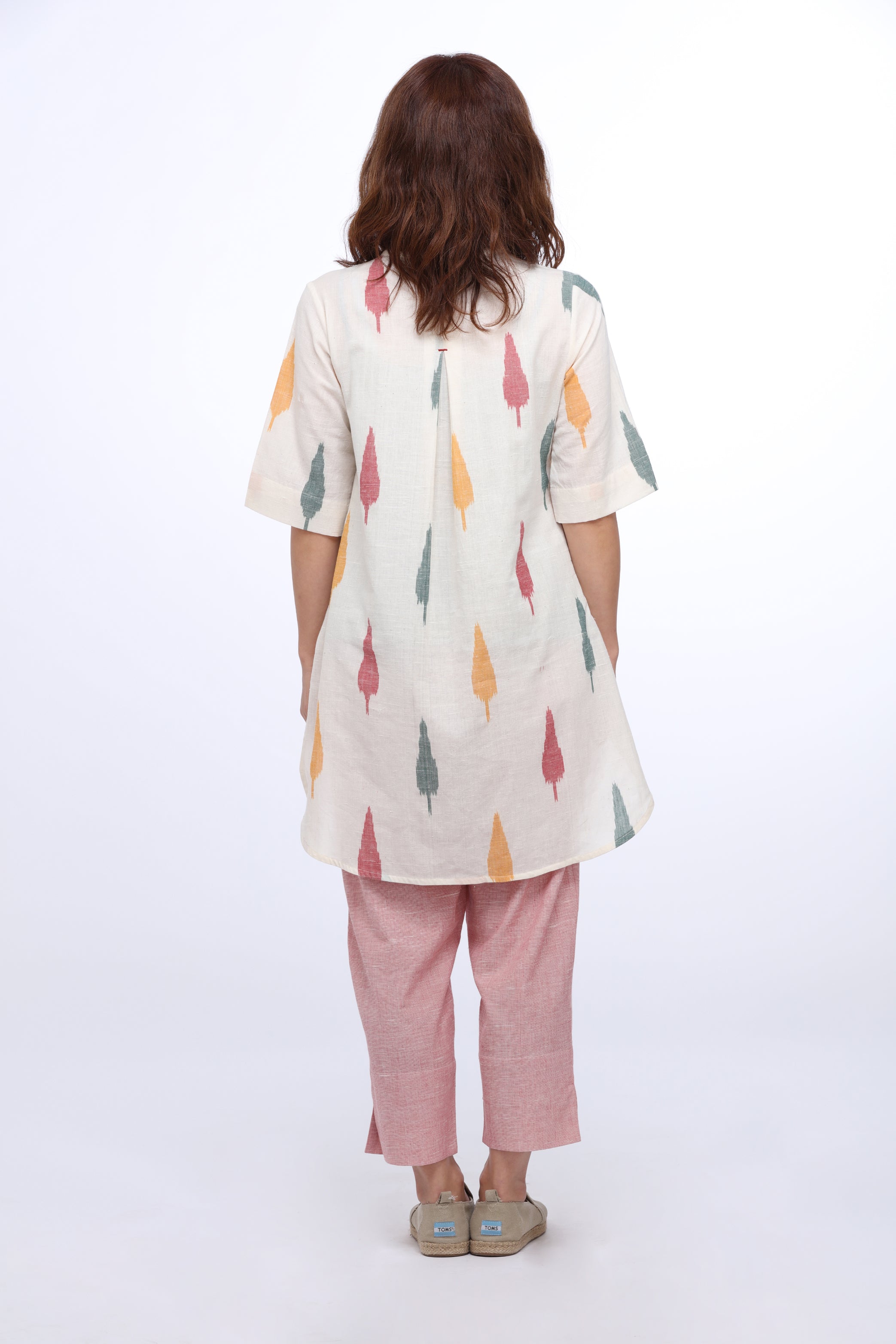 Multi Leaf Tunic Top